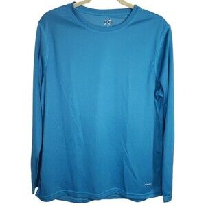 XTEK  Women's Performance Mesh Base Layer Crew Long Sleeve Cold Weather Size XL